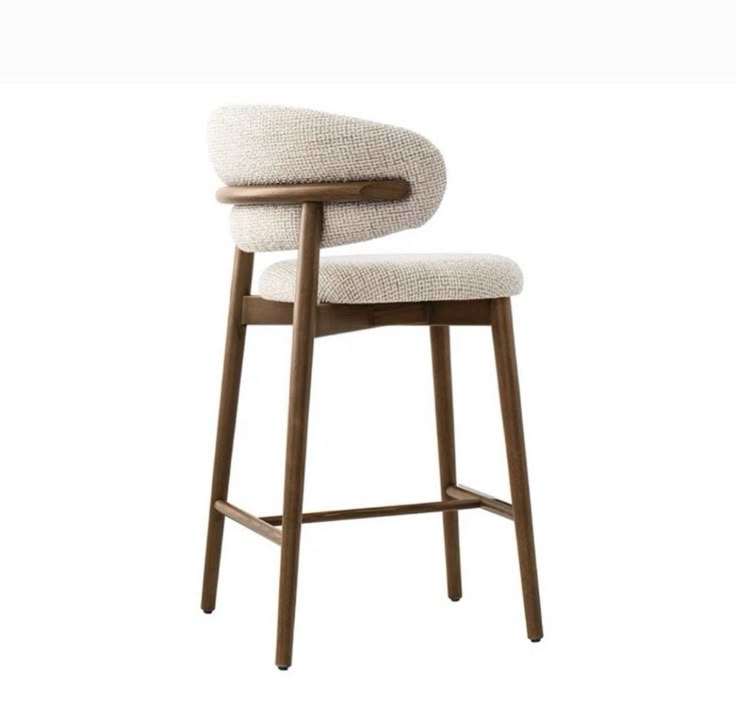 Backrest Dining Barstool